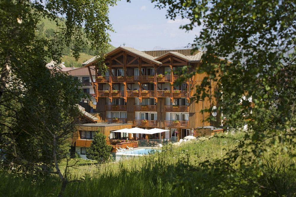 Le Souleil'Or Hotel Les Deux Alpes Bagian luar foto
