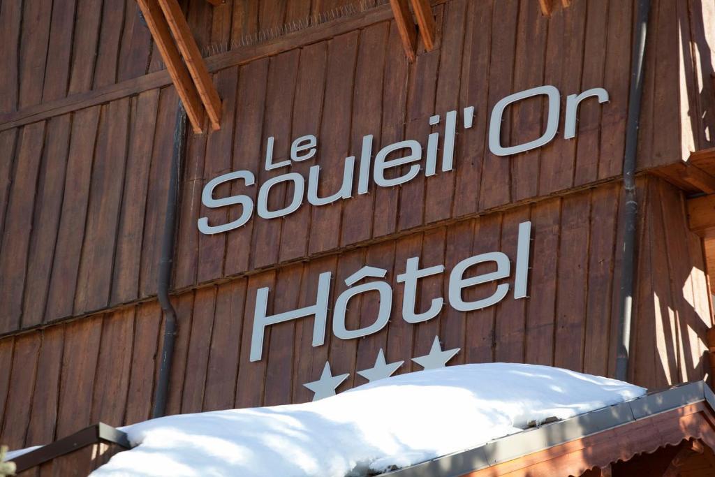 Le Souleil'Or Hotel Les Deux Alpes Bagian luar foto